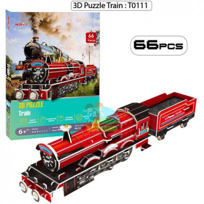 3D Puzzle Train : T0111